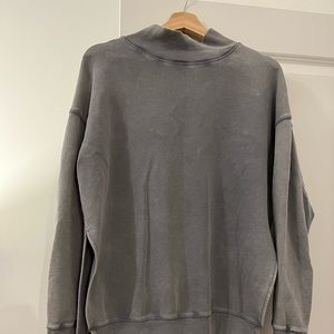 Free People Sweatshirt Mockneck Tunic Style